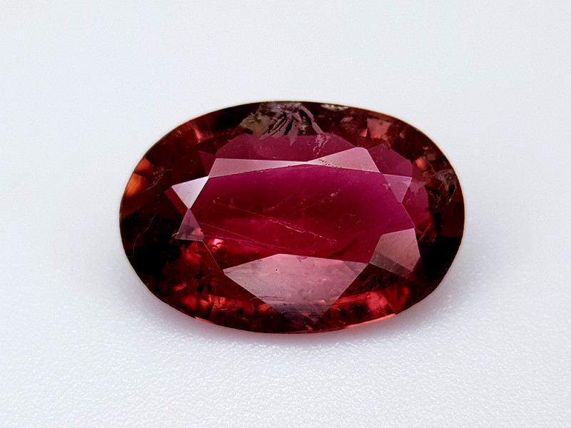 NATURAL TOURMALINE RUBELLITE - 2.13 Cts - MOZAMBIQUE - Certificate GFCO Swiss Laboratory