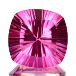 NATURAL PINK TOPAZ - BRAZIL - 5.21 Cts - Certificate GFCO Swiss Laboratory