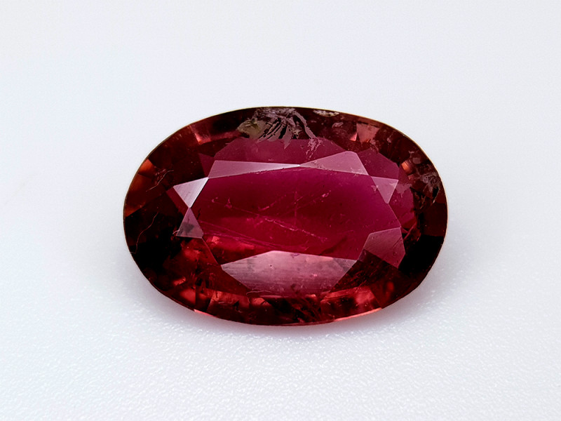 NATURAL TOURMALINE RUBELLITE - 2.13 Cts - MOZAMBIQUE - Certificate GFCO Swiss Laboratory - Image 2 of 3