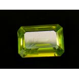 NATURAL COLOR CHANGE SPHENE - MADAGASCAR - 1.56 Cts - Certificate GFCO Swiss Laboratory