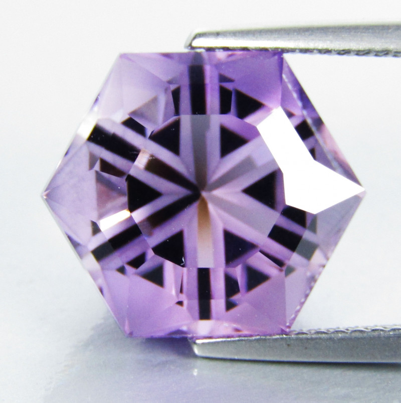 SPLENDID NATURAL AMETHYST - BOLIVIA - 10.37 Cts - Certificate GFCO Swiss Laboratory - Image 4 of 5