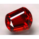 NATURAL PYROPE ALMANDINE - 1.87 Cts - CEYLAN SRI LANKA - Certificate GFCO Swiss Laboratory