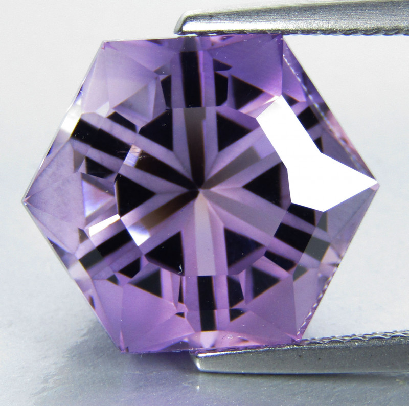 SPLENDID NATURAL AMETHYST - BOLIVIA - 10.37 Cts - Certificate GFCO Swiss Laboratory - Image 2 of 5