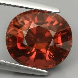 NATURAL RED TOURMALINE - MOZAMBIQUE - 6.10 Cts - Certificate GFCO Swiss Laboratory