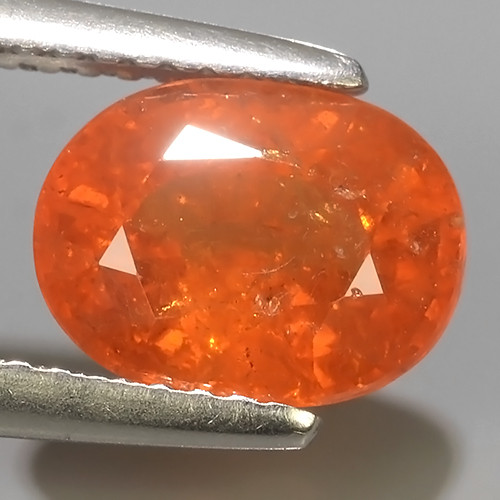 NATURAL SPESSARTITE - NAMIBIA - 2.91 Cts - Certificate GFCO Swiss Laboratory - Image 2 of 4