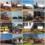 Set of 20 USA Railroad postcards (Printed in 1950). Encapsulated in plastic wallets.