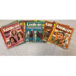 20 editions of 1977 Look-In Magazine including ABBA on Horseback Cover