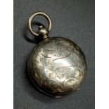 A Vintage Silver Sovereign Holder. 18.8g