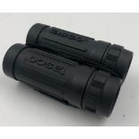 TASCO Rubberised miniature concealable binoculars 9x6cms in travel zip bag, fully coated optics