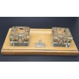 WW2 10th Princess Mary?s Own Gurkha Rifles Regiment Desk Set.