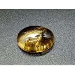 10.54 Ct Natural Citrine Oval Cabochon cut. US UGL Appraisal Report.