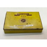 Vintage 1950's State Express 555 Cigarette Tin. 12cm x 8cm. Very good condition for age.