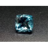 6.62 Cts Loose Natural Blue Topaz with US UGL Appraisal Report.