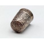 Antique Sterling Silver Thimble. 5.95g