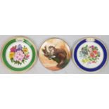 3 Limited Edition Ceramic Plates. Including the 1981 Chelsea Flower Show Plate. As new, in boxes.
