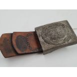 1940 Dated Luftwaffe Buckle and Tab.