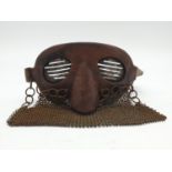 Museum Quality Replica WW1 Tank Crew Anti Splatter Mask