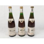 Three Full Bottles (.7L each) of 1976 Beerenauslese - Exceptional German White Wine. Classic Year.