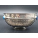 arts and crafts solid silver bowl 118.94g Diameter: 11.5cm x Height: 5.5cm