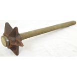 Museum Quality Replica WW1 British Trench Mace. Cast in iron from an original that was found on