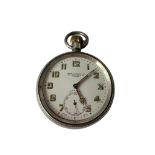 Vintage silver Zenith pocket watch. Early 20th century having top winding.Rare ?land and water?