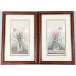 Two Limited Edition Floral Prints (both 164 of 275). Signed by the artist. 31 x47cm