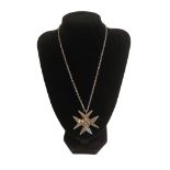 Genuine silver Maltese filigree cross mounted on a 925 Sterling Silver chain. Maltese cross 4.5 x