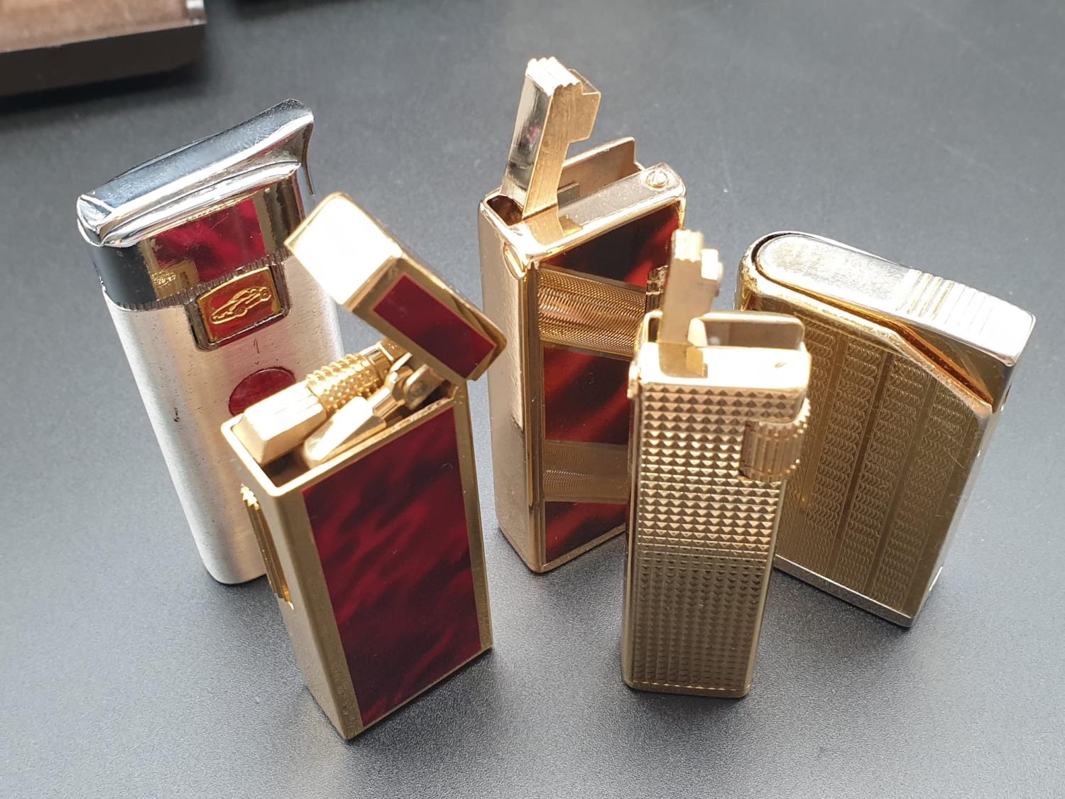 Five Vintage Lighters In Original Cases. A/F - Image 6 of 17