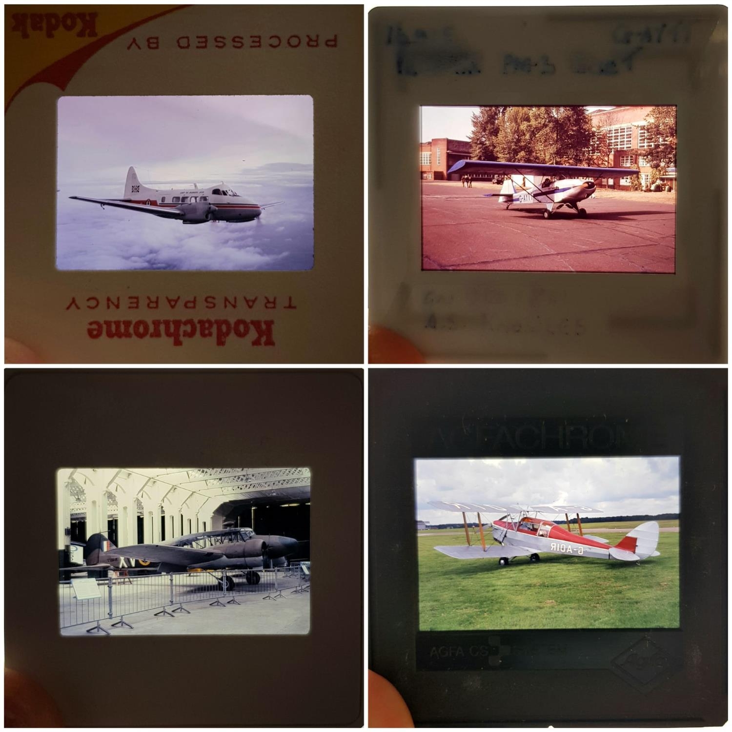 Over 500 35mm Original Aircraft Projector Slides. All slides are in order and some have notes - Image 2 of 3