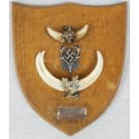 3rd Reich Deutsch Jägerschaft (German Hunting Society) Trophy Dated 1939.
