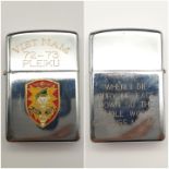 Retro Copy Vietnam Windproof Lighter with Special Operations Group Logo