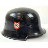 3rd Reich Lightweight Police Helmut with Liner.