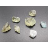 53.30 Cts Rough Aquamarine Gemstones. Brazil Origin