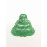 54 Carats (approx) Natural large Jade Buddha. 4 x4cm