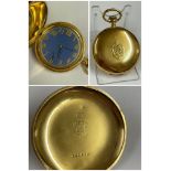 Vintage gents rare Breguet case full hunter pocket watch, Working Sold with no guarantees