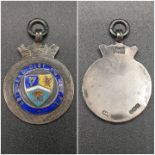 Vintage Silver Bridgend District Association Badge.