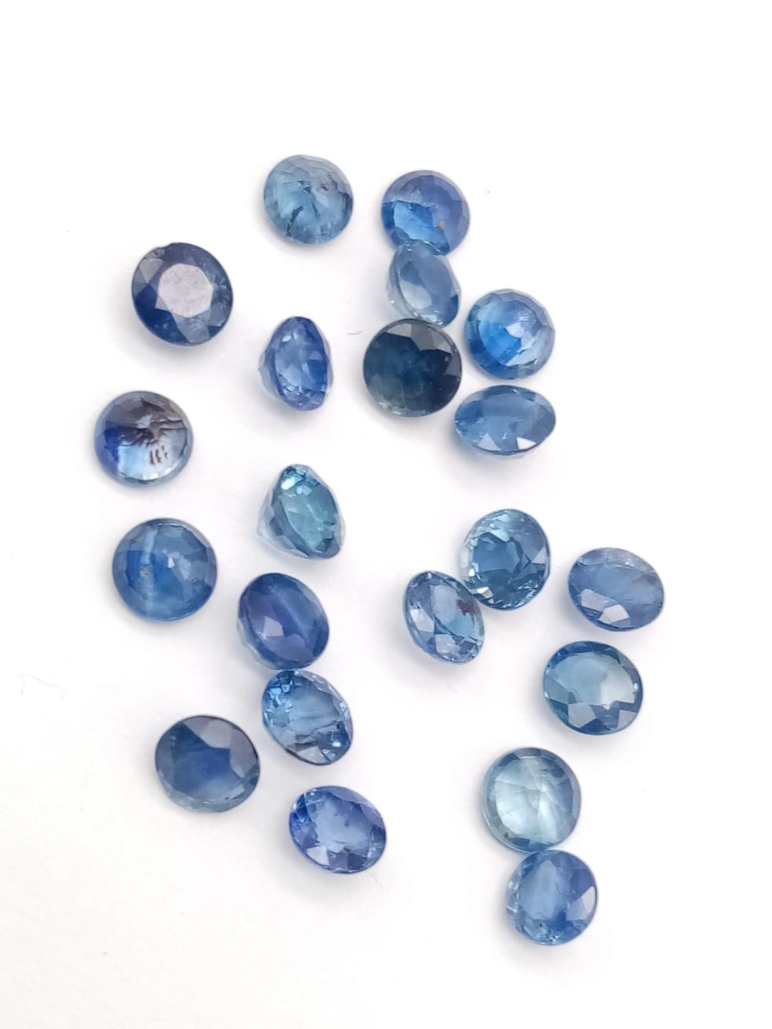 4.90ct loose blue sapphires - Image 2 of 3