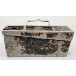 WW2 German Fallschirmjäger (paratrooper) Lightweight M42 Maching Gun Ammo Tin Reserve.