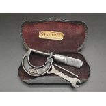 Vintage Starrett measuring Gauge in Original Case.