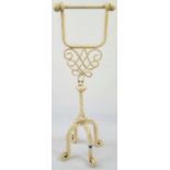 Antique Metal Toilet-Roll Holder. 61cm tall