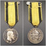 WW1 Silver Wurttemburg Military Merit Medal 'FUR TAPFERKEIT UND TREUE' (For bravery and loyalty)