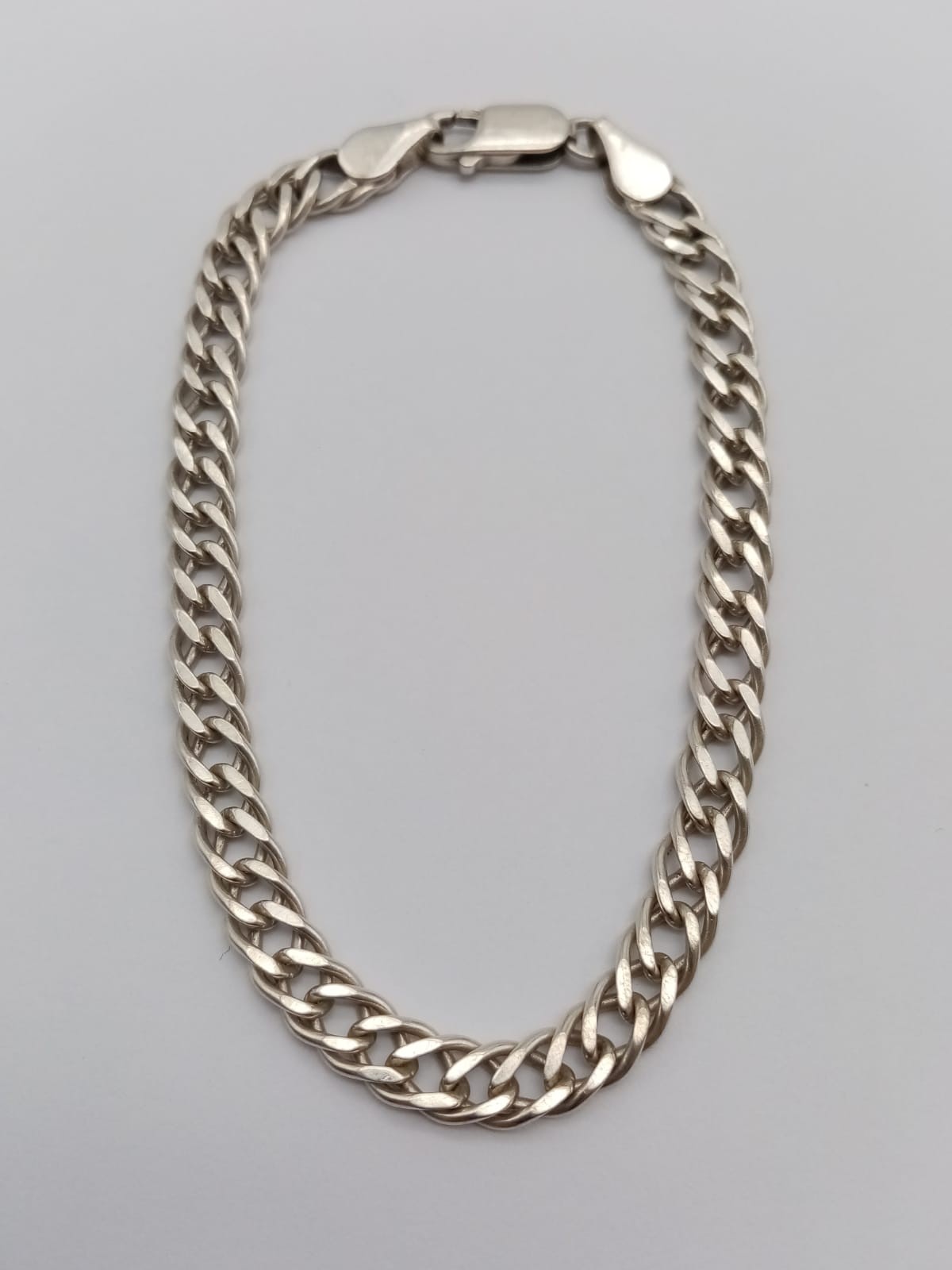 Silver Prince of Wales-Link Bracelet. 18cm. 8.85g
