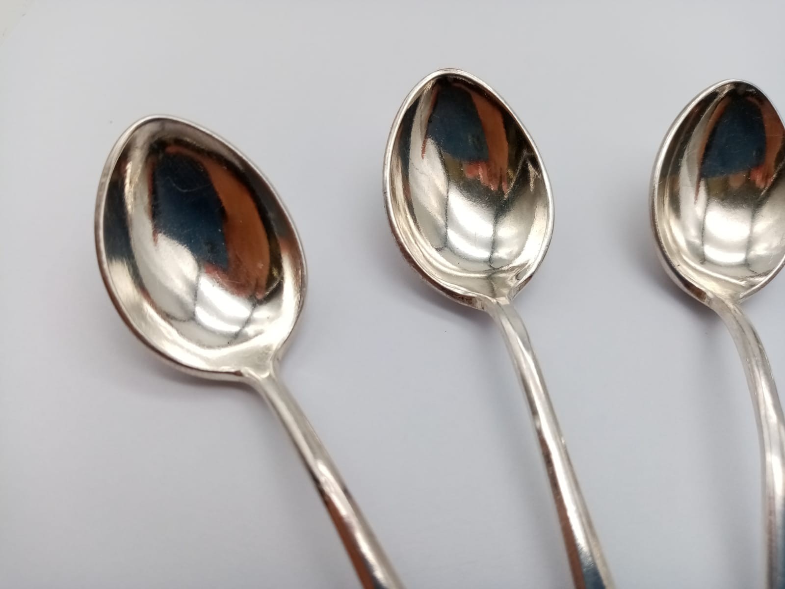 Six Miniature Silver Spoons. 57.25g - Image 2 of 5