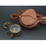 WW1 British Officers Compass Dated 1914. Maker: Cruchon and Emons, London. Amazing condition,