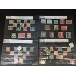 A collection of 3rd Reich Stamps.