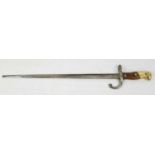 Original antique French Sword bayonet (tip broken)