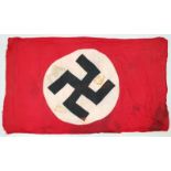 Tatty 3rd Reich N.S.D.A.P Flag.