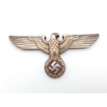 Original WW2 Imperial Eagle Nazi Uniform Emblem. 65mm wingspan.