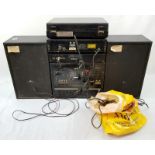 Retro Pioneer Sound System including: Twin -Tape Deck, Equalizer, Amplifier, Tuner, CD Player,