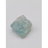 22ct rough natural aquamarine